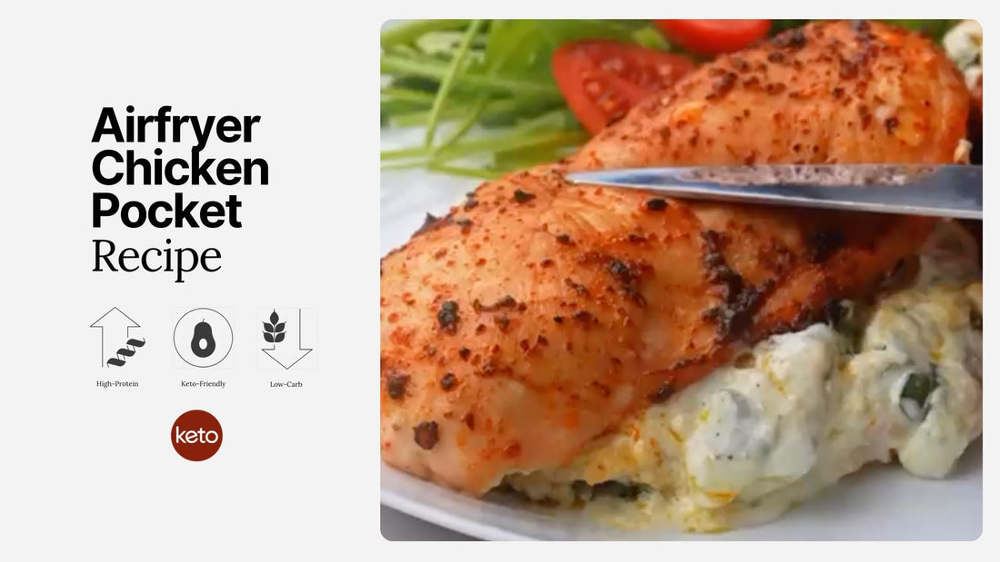 Air Fryer Stuffed Chicken – Single Serve (Metric)