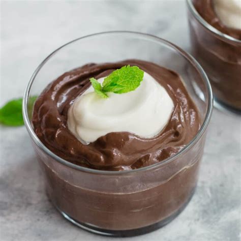 Keto Chocolate Avocado Mousse