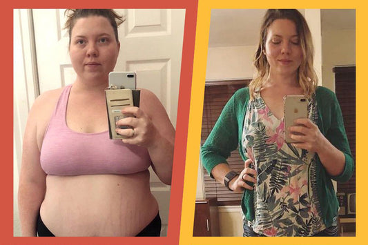 woman loses 54kg in 12 months on keto