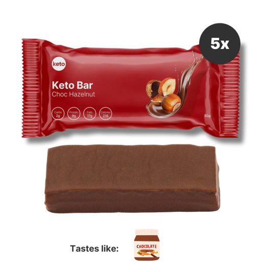 5x Choc Hazelnut Keto Bar