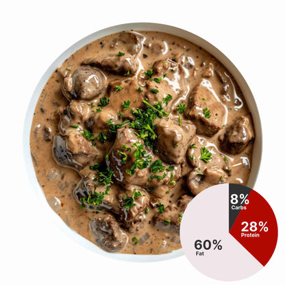 5x Beef Stroganoff & Cauli Rice