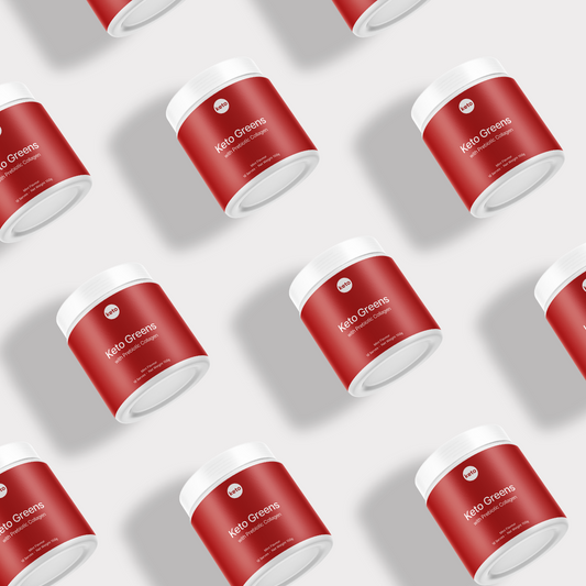 Keto Super Greens + Prebiotic Collagen + Detox.