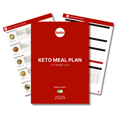 Keto Meal Plan for Weight Loss 2025 eBook