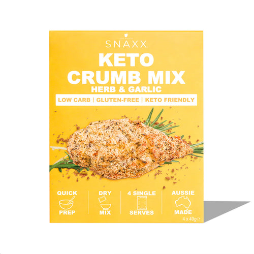 One Minute Keto Herb & Garlic Crumb Mix