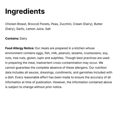 Chicken Breast with Clean and Green Veg