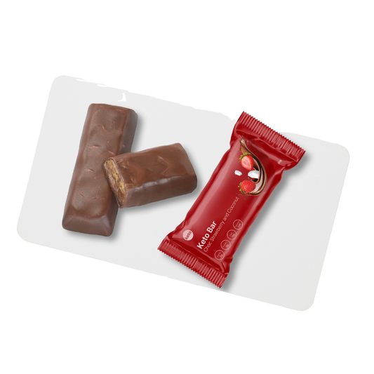 1x Choc Strawberry and Coconut Keto Bar