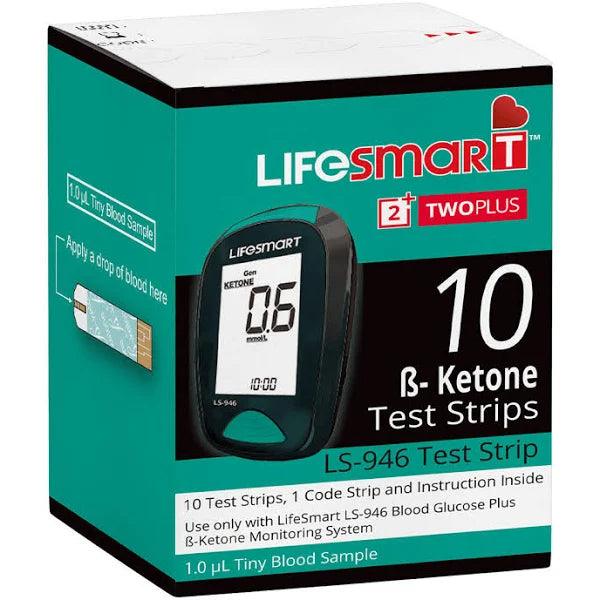 LifeSmart Ketone Test Strips (Box of 10x) - Keto Australia