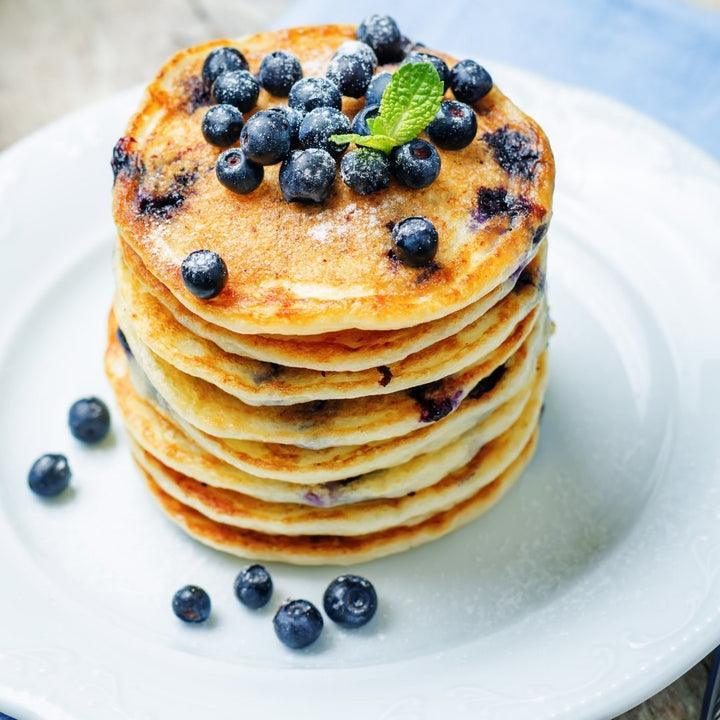 One Minute Keto Blueberry Pancake - Keto Australia