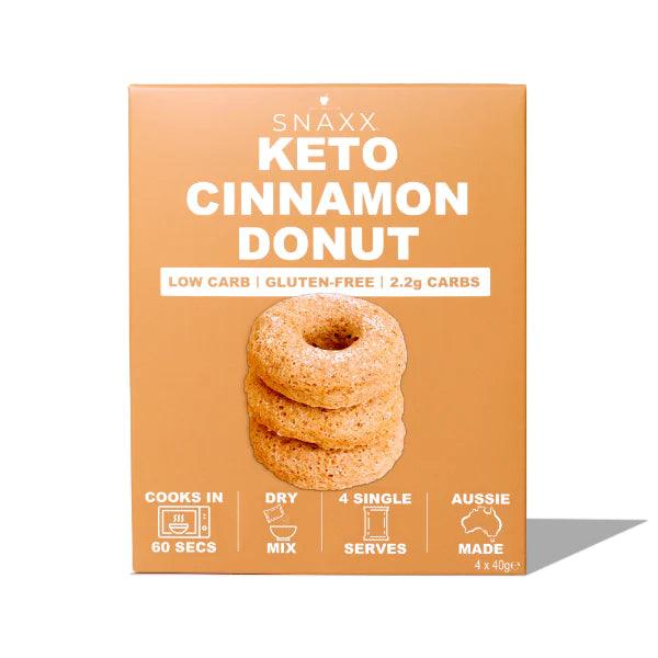 One Minute Keto Cinnamon Donut - Keto Australia