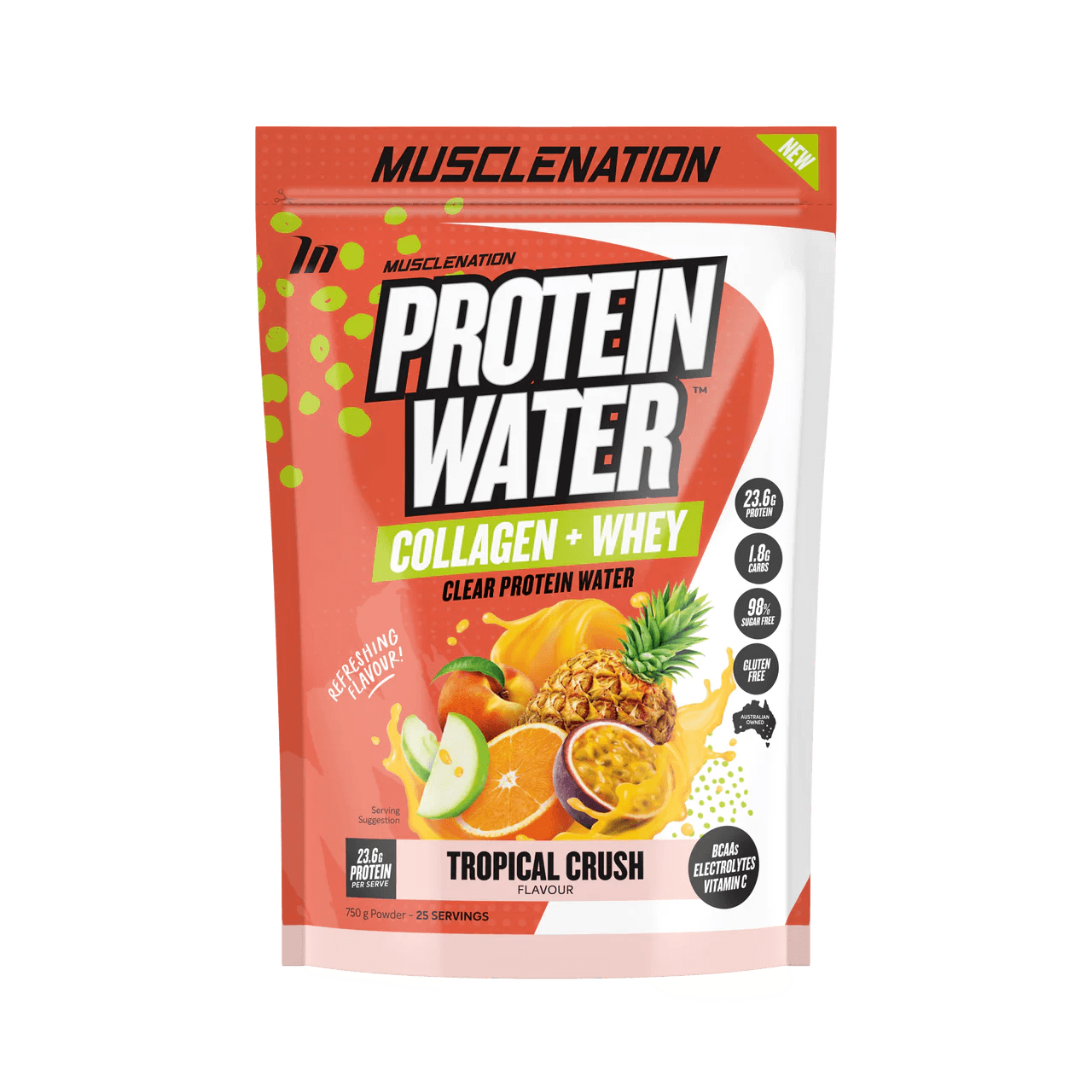 Protein Water by Muscle Nation 25 Serves - Keto Australia